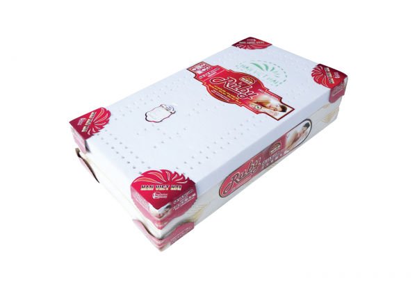 Việt Hải - Nệm Gấp 3 Bông ép khoan lỗ RUBY vải Xốp Gấm