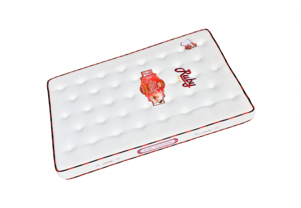 Việt Hải - Nệm lò xo túi RUBY 02 viền, vải Xốp Gấm