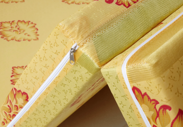 Việt Hải - Nệm Gấp 3 Bông ép DUPONG (CITRINE)  vải Valize