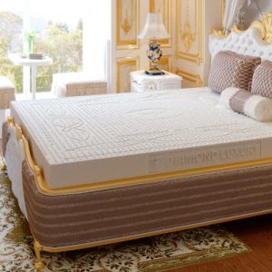 KIM CƯƠNG - NỆM CAO SU THIÊN NHIÊN 2 MẶT LỖ - DIAMOND LUXURY