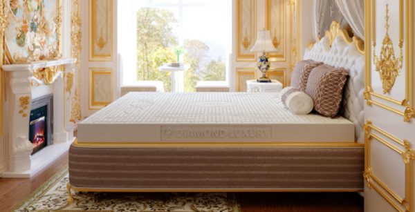 KIM CƯƠNG - NỆM CAO SU THIÊN NHIÊN 2 MẶT LỖ - DIAMOND LUXURY