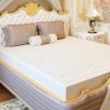 KIM CƯƠNG - NỆM CAO SU THIÊN NHIÊN 2 MẶT LỖ - DIAMOND LUXURY