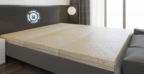 KIM CƯƠNG - NỆM GẤP 3 CAO SU BÔNG TITANIUM