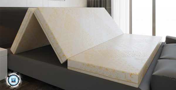 KIM CƯƠNG - NỆM GẤP 3 CAO SU BÔNG TITANIUM