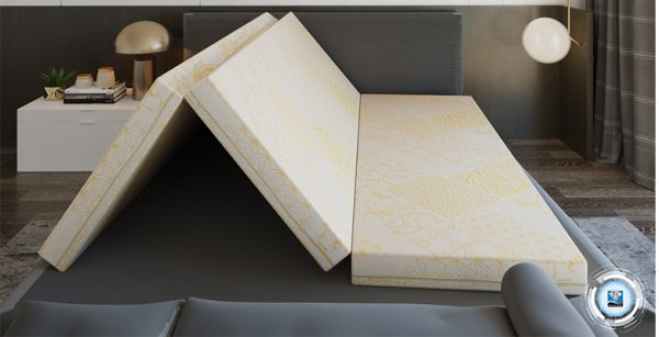 KIM CƯƠNG - NỆM GẤP 3 CAO SU BÔNG TITANIUM