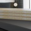 KIM CƯƠNG - NỆM GẤP 3 CAO SU BÔNG TITANIUM
