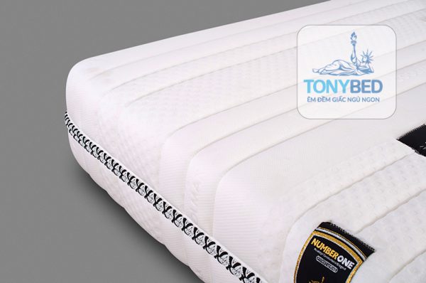 TonyBed - Nệm lò xo túi cao cấp number one 1 viền
