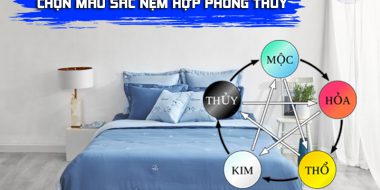 Chọn màu sắc nệm theo phong thủy của bạn cùng nệm everon quận 2 nhé