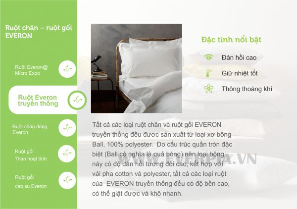 Everon - Ruột Chăn Truyền Thống Everon Standard (loại dầy)