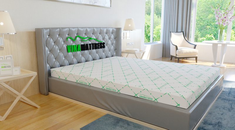 Nệm VinaRubber Pure Vinamattress tại Everon Quận 2 – Không gây hầm bí – An toàn cho da nhạy cảm