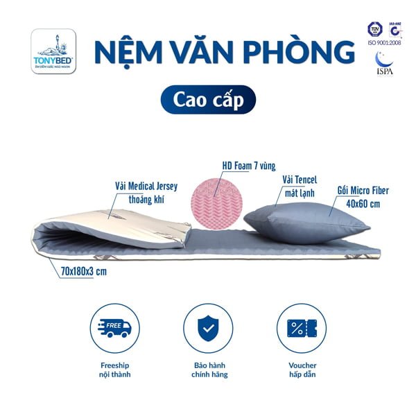 TonyBed - Nệm văn phòng