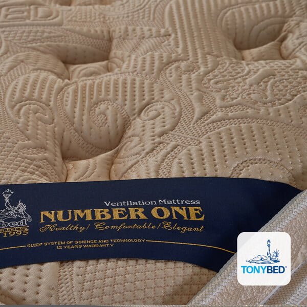 Nệm lò xo túi number one euro top 4 viền