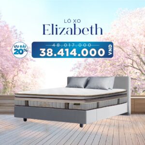Nệm Lò Xo Túi Dunlopillo Elizabeth