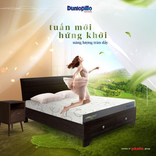 Nệm Cao Su Dunlopillo Latex World Eco